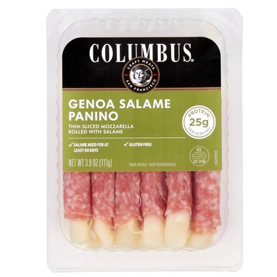 Columbus Gluten Free Genoa Salame Panino - 3.9oz