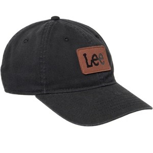 Lee Unisex Adult Logo Patch Cotton Twill Strapback Cap, Adjustable Ball Caps for Men and Women - 1 of 4