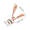 Unique Bargains Women Plated Eyelash Curler for Business Travel Colorful 1 Pc - 2 of 3