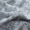 RT Designer Collection Cambridge Jacquard 2 Pack Luxurious Modern Design Curtain Panel 36" x 84" Silver - 3 of 4