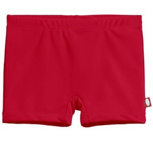 City Threads USA-Made Recycled Nylon UPF 50+ Girls Swim Boy Shorts - 1 of 4