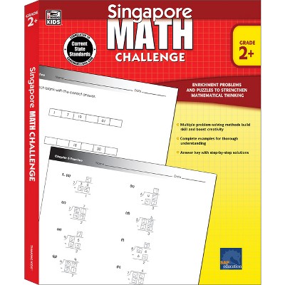 Singapore Math Challenge, Grades 2 - 5 - (Paperback)