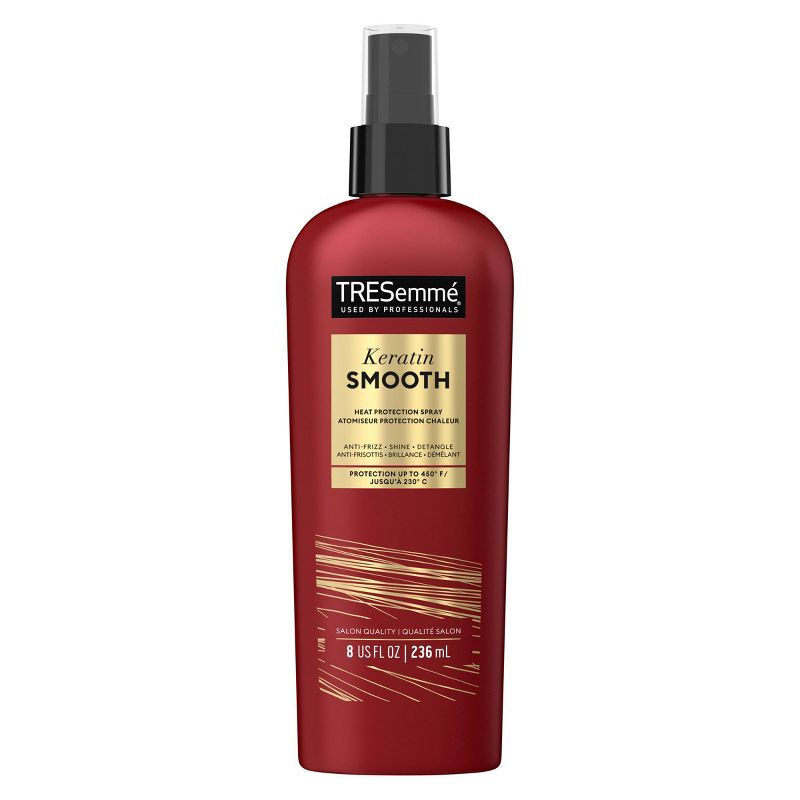 Tresemme Heat Protect Spray for 5-in-1 Anti-Frizz Control Keratin Smooth with Marula Oil - 8oz, 3 of 12