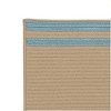 Colonial Mills Denali End Stripe Area Rug, 2x3, Federal Blue - 2 of 3
