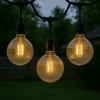 Festive Living G125 + LED Filament Outdoor Covered Patio Pendent Edison Replacement Bulbs, Warm White 2700K, E26 Medium Base - 4 of 4