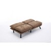 NicBex Modern Folding Sofa Bed, Versatile 2-in-1 Sleeper Sofa, Convertible Loveseat Sofa with Adjustable Armrests & Backrest, Couches for Living Room - 4 of 4