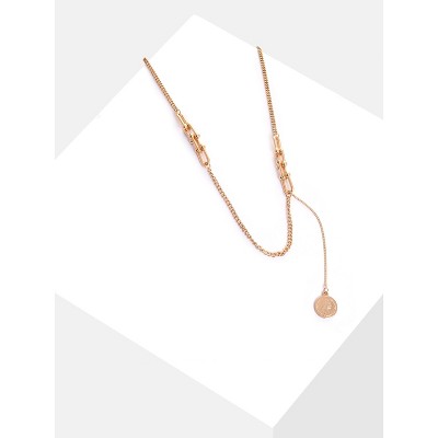 SOHI Women's Gold Link Chain Necklace
