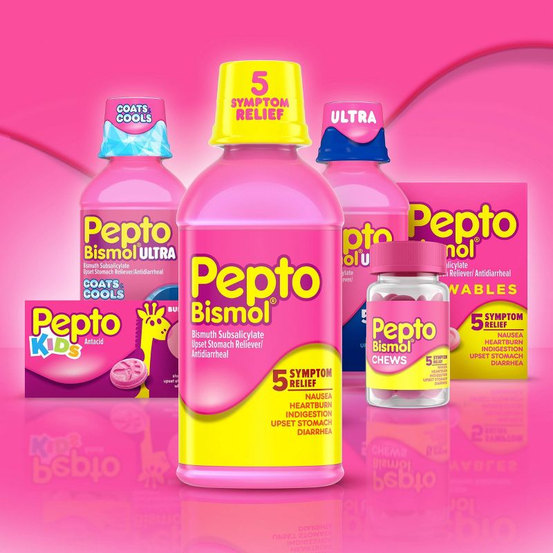 Pepto-Bismol 5 Symptom Stomach Relief - Original Liquid , 6 of 11