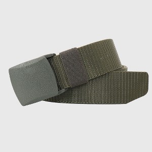 Anna-Kaci Women's Nylon Webbing Belt with Plastic Buckle - 1 of 4