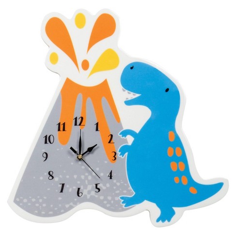 Details about   T-Rex Minimalist Design Clock Dinosaurs Breeds Modern Wall Clock Nursery Decor 