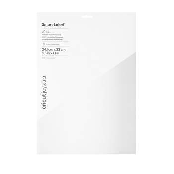 Cricut Joy • Smart Vinyl Permanent 4 sheets (Writable White)