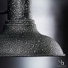 Urban Ambiance Luxury Luxe Industrial Chic Outdoor Wall Light,  10"H x 8.125"W,  Olde Iron Finish, UHP1021 - 4 of 4