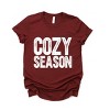 Simply Sage Market Cozy Season Bold Distressed Short Sleeve Tee - 2 of 4