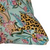 Deny Designs 18"x18" 83 Oranges Leopards and Floral Jungle Throw Pillow - 3 of 4