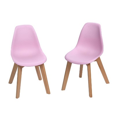 Set of 2 Kids' Chairs with Beech Legs - Gift Mark