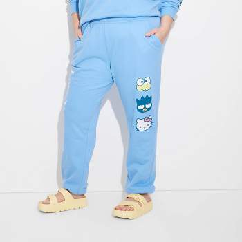 Women's Love Yourself Hello Kitty Graphic Joggers - Blue