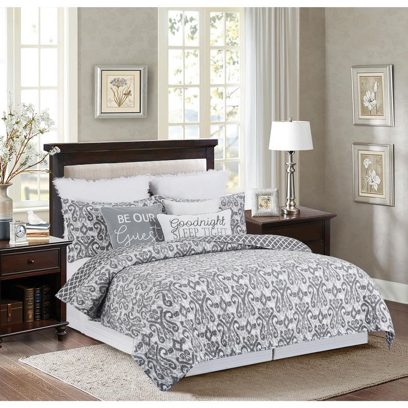 C&F Home Heather Cotton Quilt Set - Reversible and Machine Washable, 3 of 7