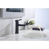 DOMETOUR Matte Black Bathroom Faucet for 2 Mode Faucet for Bathroom Sink with 360° Rotating Aerator - 2 of 4