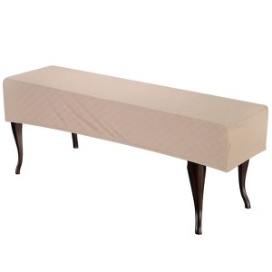 Unique Bargains Stretch Anti-Dust Protecting Dining Chair Slipcovers for 42" - 54" Bench - 1 of 4