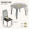GOCAPTAIN Kitchen Table and Chairs Set, Dining Table Set for 2 with Chairs, 2-Person Kitchen Table Set, Dining Room Set for Apartments & Small Spaces - 3 of 4