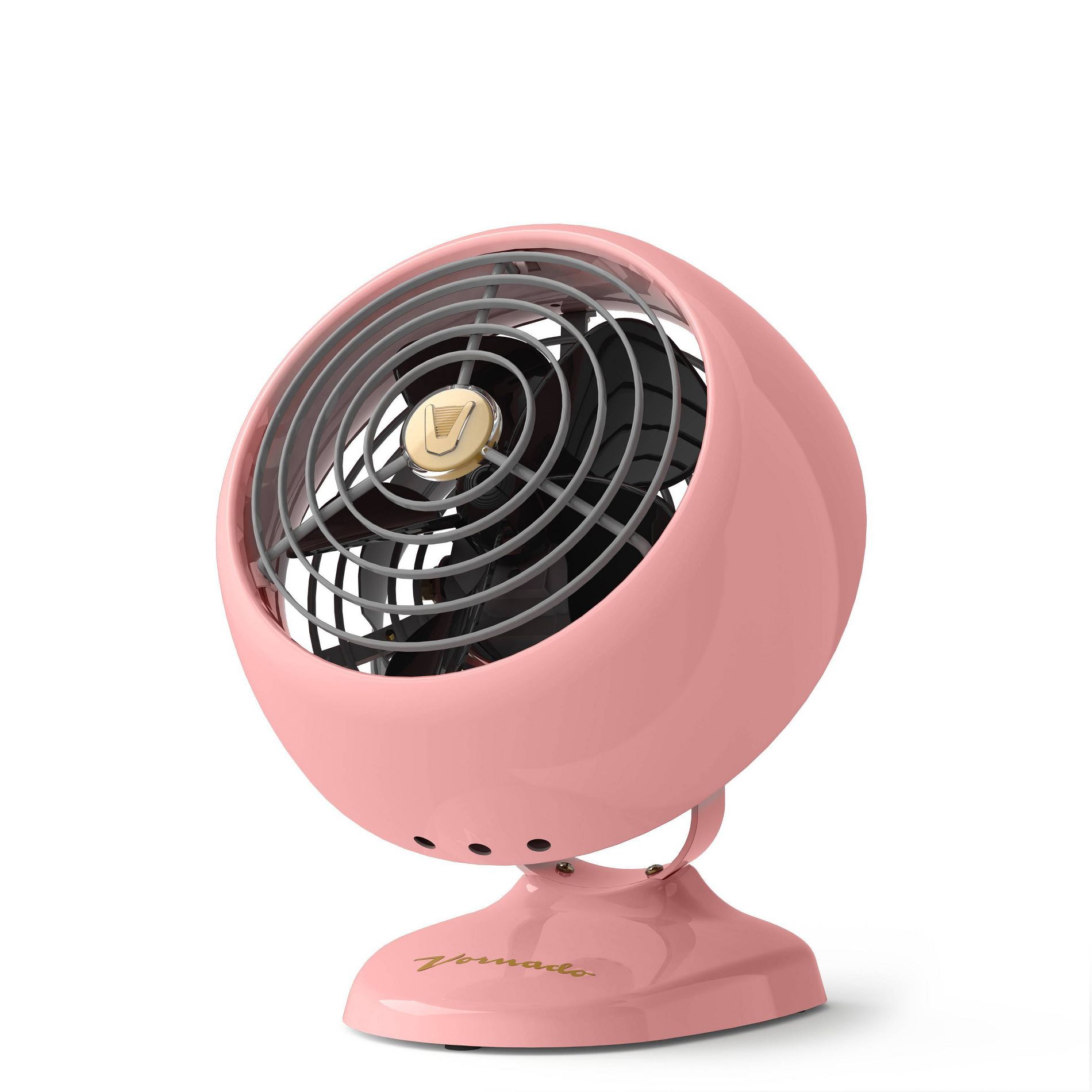 Vornado VFAN Mini Classic Vintage Metal Portable Fan Terra Rose
