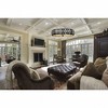 Savoy House Venice 6 - Light Chandelier in  Metropolis Black and Gold - 3 of 3