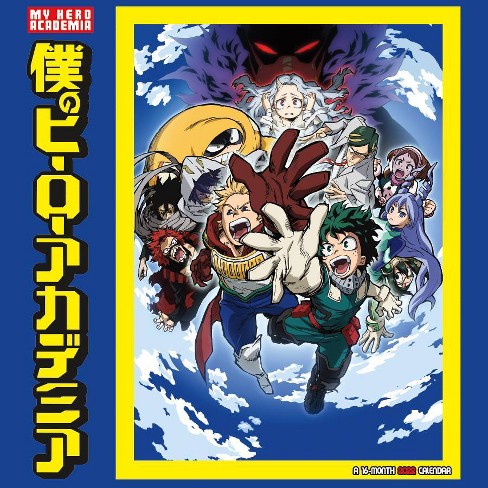 2022 Wall Calendar My Hero Academia - Trends International Inc : Target