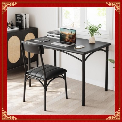 Garvee Dining Table Set for 4, Kitchen Table and Chairs for 4 with Upholstered Chairs, 5 Piece Rectangular Kitchen Table Set,