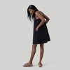 Reistor Women's Short Tent Dress with Back Tie - image 3 of 4