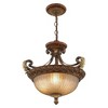 Livex Lighting Villa Verona 3 - Light Pendant in  Verona Bronze/Aged Gold Leaf - 4 of 4