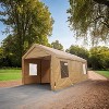 Patti 12x20ft Heavy Duty Outdoor Portable Garage Gazebo Ventilated Canopy Carports, Outdoor Furniture - Maison Boucle - 4 of 4