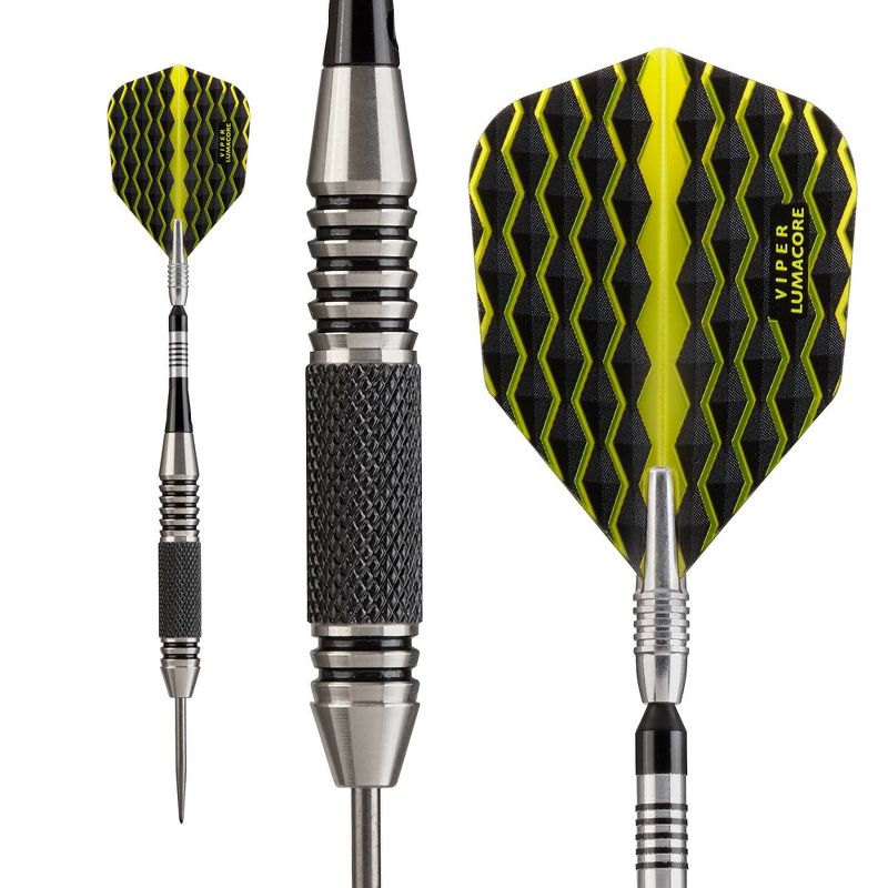 Viper The Freak Steel Tip Darts Knurled and Grooved Barrel - 22gms, 3 of 10