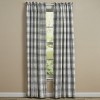 Park Designs Onyx and Ivory Lined Panel Pair 84" - 2 of 3