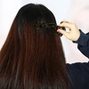 Unique Bargains Women Heart Style Curly Thick Wavy Straight Hair Wide Tooth Comb 1 Pc - 2 of 4