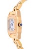 Peugeot Womens 20x22mm Gold-Tone Panther Link Bracelet Watch - 3 of 4