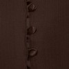 Lands' End Women's 3/4 Sleeve Variegated Micro Rib Henley - 4 of 4