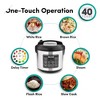 Aroma 160oz (Cooked) Digital Rice Cooker and Food Steamer ARC-150SB Refurbished - 3 of 4