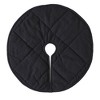 Annie Black Check Tree Skirt 24 VHC Brands - 2 of 3