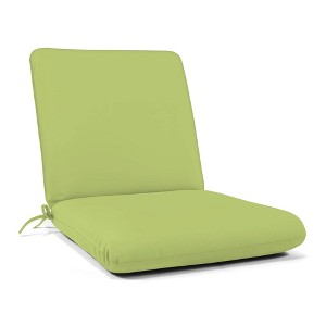 Casual Cushion Solid 1-Piece Outdoor Club Chair Cushion, 22"W x 44"L - 1 of 4