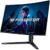 Acer Predator 27" WQHD OLED 240Hz 0.01ms FreeSync Premium Gaming Monitor HDMI/DP – Black – Manufacturer Refurbished - 2 of 4