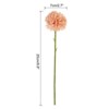 Unique Bargains Silk Chrysanthemum Faux Artificial Flower for DIY Craft Wedding Decoration 10 Pcs - 2 of 3