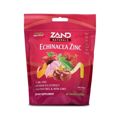 Zand Cherry Echinacea Zinc Lozenge - 80ct