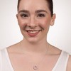 GILDED Women's Lab-Grown Diamond Pendant Necklace in 925 Sterling Silver or 14K Gold Plated | Dainty Pendant, Delicate Chain, Minimalist Jewelry - 4 of 4