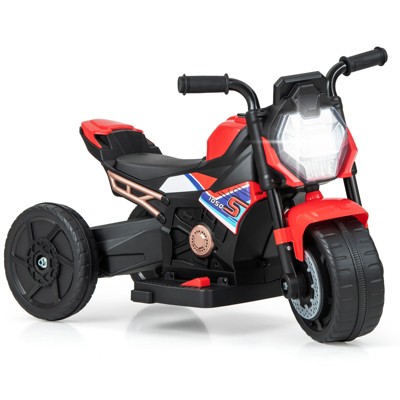Infans 2-in-1 Kids Electric Motorcycle w/Detachable Training Wheels Headlight & Horn