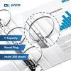Davis Group 6pk 1" Premium Economy Round Ring Binder White: Hard Cover, 200 Sheet Capacity, 2 Pockets, Polypropylene - 3 of 4