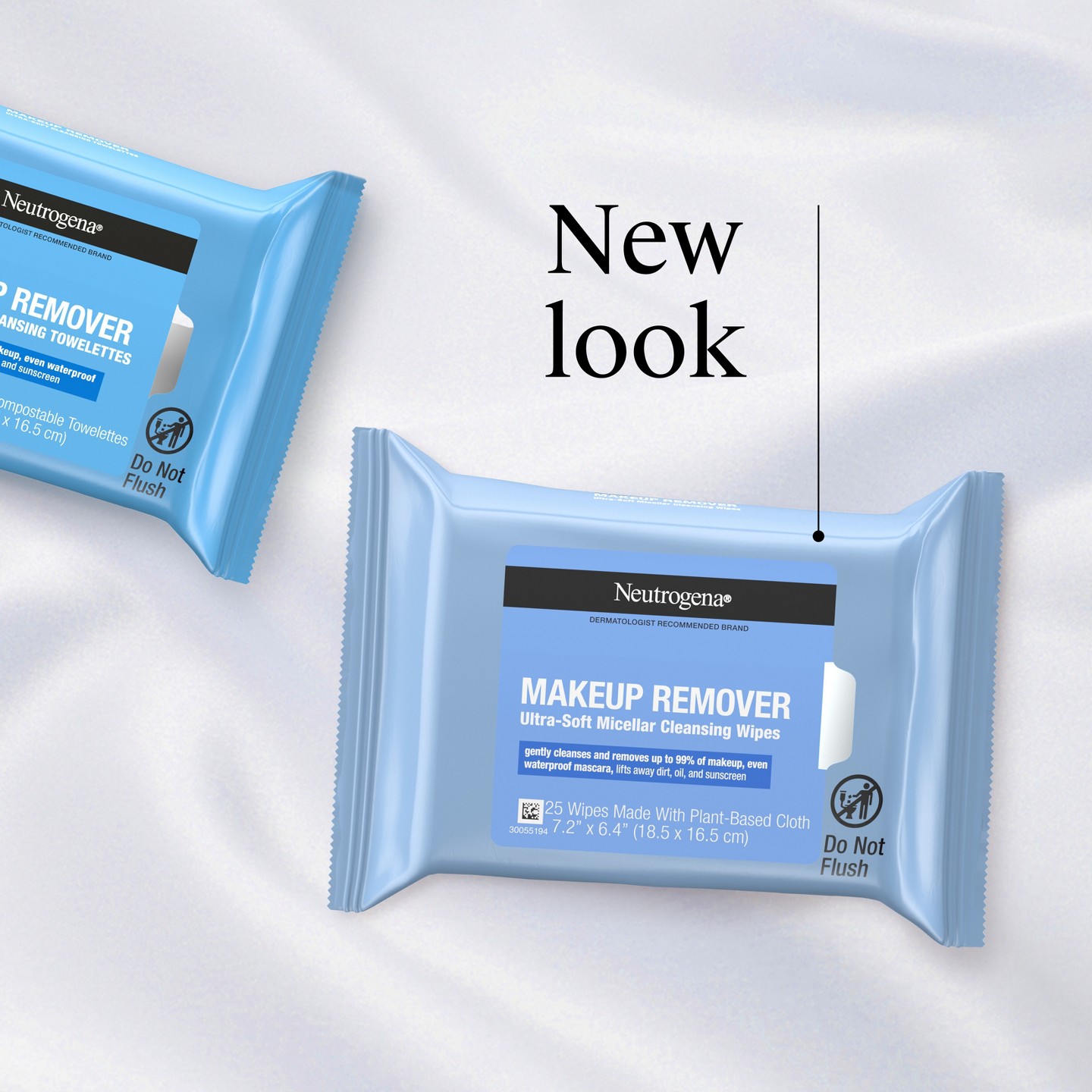 Мицеллярные салфетки для снятия макияжа Neutrogena Ultra Soft, 50 шт. — фото 3