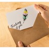 Best Paper Greetings 48-Pack Thinking of You Note Cards - Colorful Feather Design, Includes 48 Blank Greeting Cards and Envelopes, 4x 6inches - 4 of 4