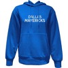 NBA Dallas Mavericks Women's Long Sleeve Hooded Sweatshirt - 2 of 4