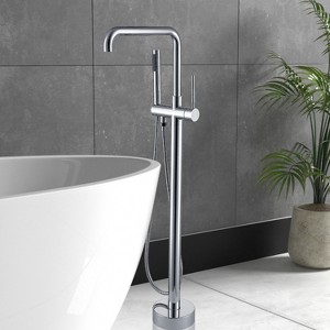 Freestanding Bathtub Faucet with Hand Shower - 1 of 1