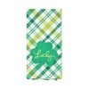 C&F Home Lucky Clover Plaid Cotton Kitchen Towel - 2 of 4